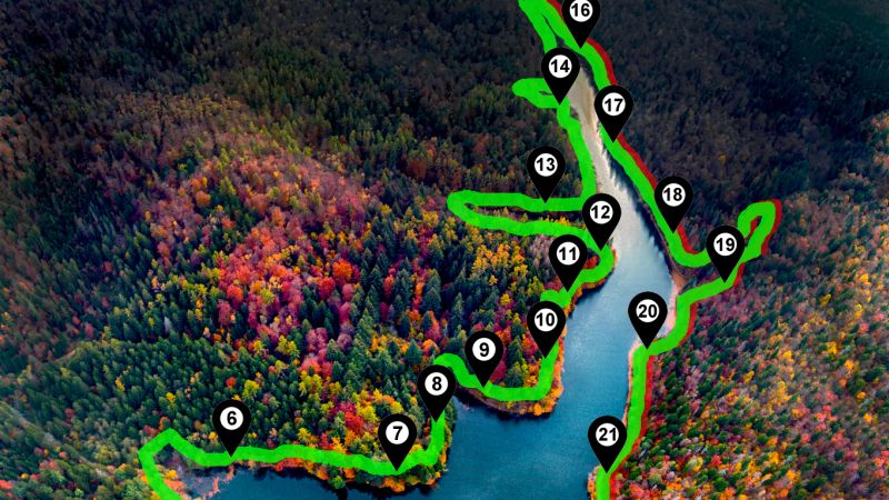 Traseu tematic Contur Lac Buhui